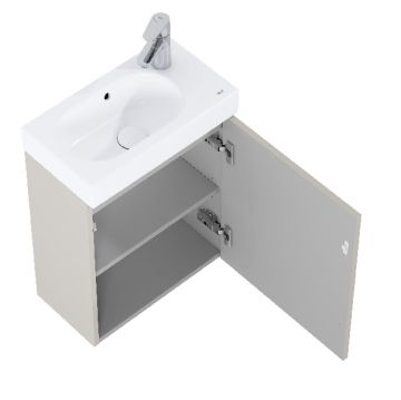 Mini-N мебел с умивалник цвят Harbor grey-Сив 45см