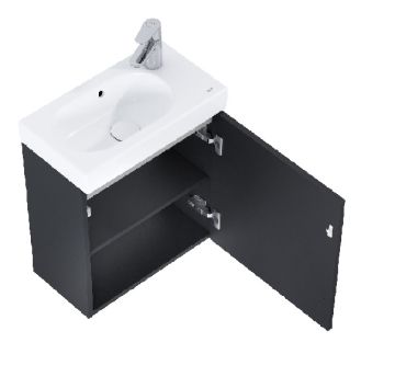 Mini-N Unik мебел с умивалник Черен Мат 45см