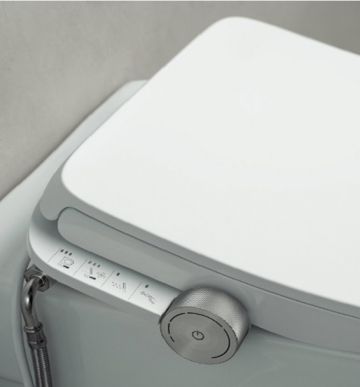 M4 MULTICLEAN SQUARE ® седалка с вградена функция биде за подгряване и подсушаване