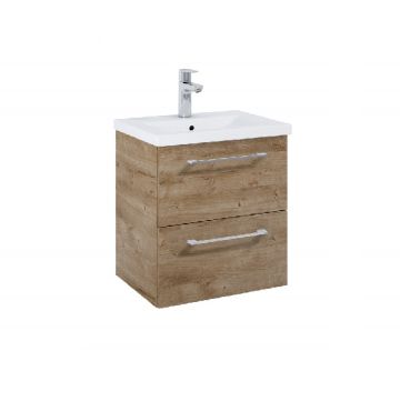 Roca ROMA COMPACT 515мм мебел за баня с умивалник Дъп  с две чекмеджета 