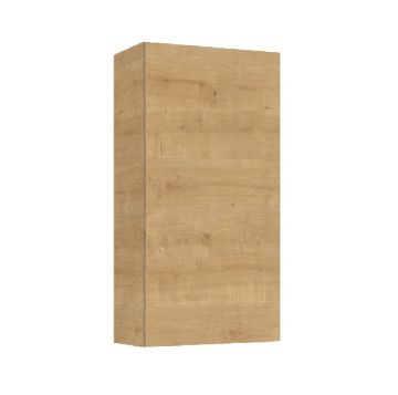 ROCA EXTRA Колона за монтаж на стена с една вратичка 400мм на 216мм дълбочина Светъл Дъб 