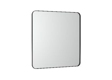 ROCA LUNA Квадратно огледало с амбиентно LED осветление с рамка за баня  80 см