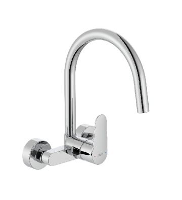 ROCA VICTORIA PLUS Стенен смесител за кухня хром едноръкохватков 