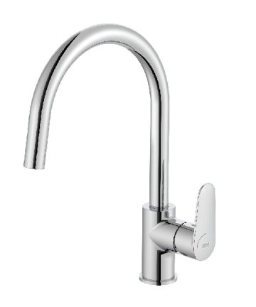 ROCA VICTORIA PLUS Смесител за кухня със странична ръкохватка хром 