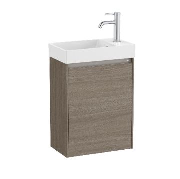 ROCA ONA COMPACT 45 Мебел Unik седна врата и умивалник Dark Elm 