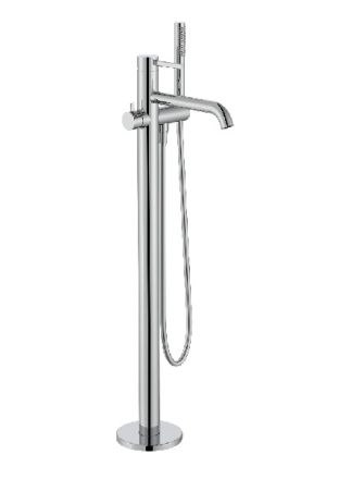 ROCA ONA Стоящ смесител за вана от под хром 