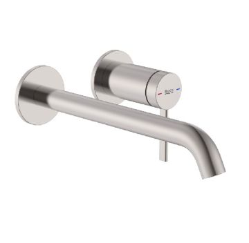 ROCA ONA Вграден смесител за умивалник Stainless Steel Finish 