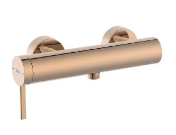 ROCA ONA Стенен смесител за душ Розово Злато 
