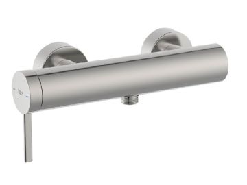 ROCA ONA Стенен смесител за душ Stainless Steel Finish 