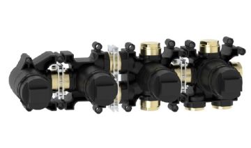 ROCA T-MULTI Вградено тяло за термостатичен смесител за душ с два изхода