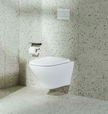 OPTICA Стенна тоалетна  VORTEX с конструкция DUPLO и SLIM капак плавно затваряне