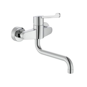 Roca Victoria Pro Смесител за умивалник за стенен монтаж Хром           