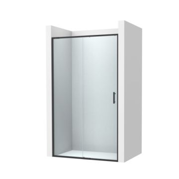 Roca Victoria Plus L2-E Параван за душ 160см Черен Мат