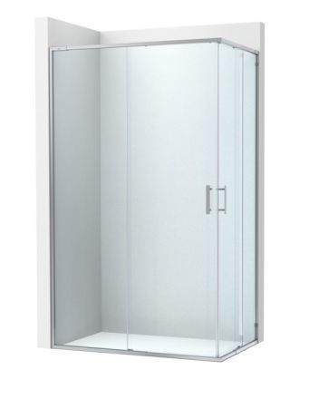 Roca Victoria Plus L2 - с 1 плъзгаща врата + 1 фиксиран панел 110см Хром