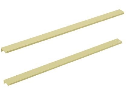 ROCA ELEGANT PLUS Комплект 2 дръжки 398мм злато