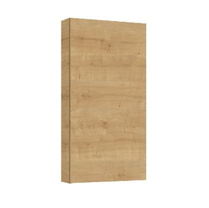 ROCA EXTRA Колона за монтаж на стена с една вратичка 400мм на 126мм дълбочина Светъл Дъб  