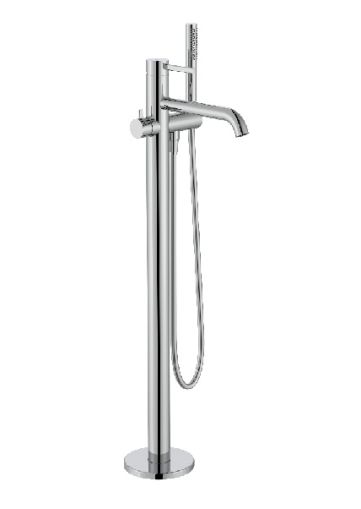 ROCA ONA Стоящ смесител за вана от под хром 