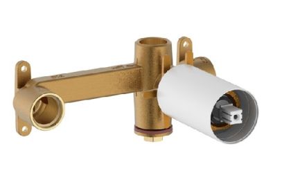 ONA Box Вградено тяло за стенен смесител за умивалник Бял Мат 