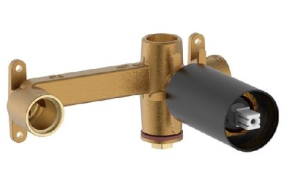 ONA Box Вградено тяло за стенен смесител за умивалник Черен Мат