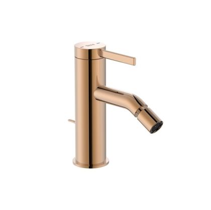 ROCA ONA Смесител за биде с автоматичен изпразнител Розово Злато 