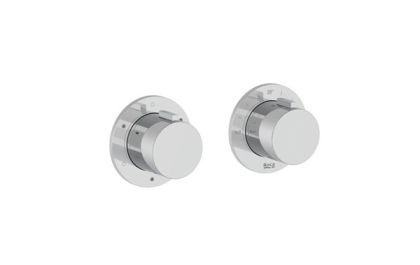 ROCA T-MULTI Вграден термостатичен смесител за душ с три изхода Хром