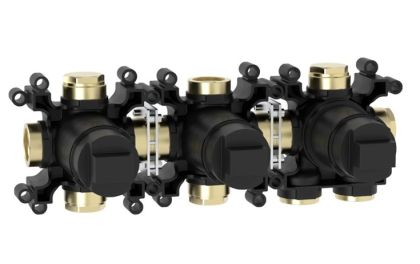 ROCA T-MULTI Вградено тяло за термостатичен смесител за душ с два изхода