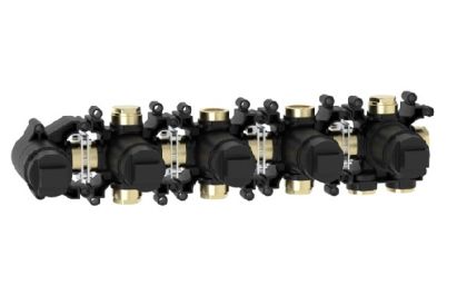 ROCA T-MULTI Вградено тяло за термостатичен смесител за душ с три изхода