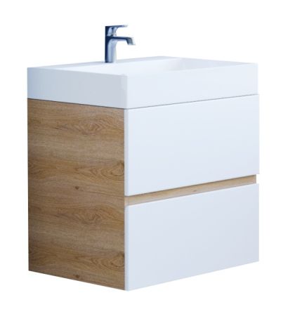 BALANCE 60cm Шкаф с мивка Stance  две чекмеджета с механизми за плавно прибиране