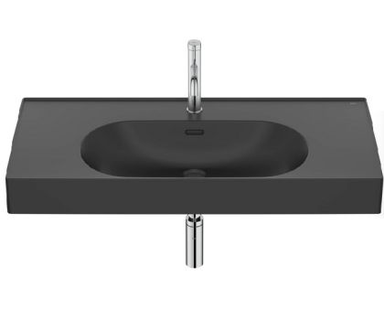 Умивалник MERIDIAN 80 / 46 за стенен монтаж BLACK