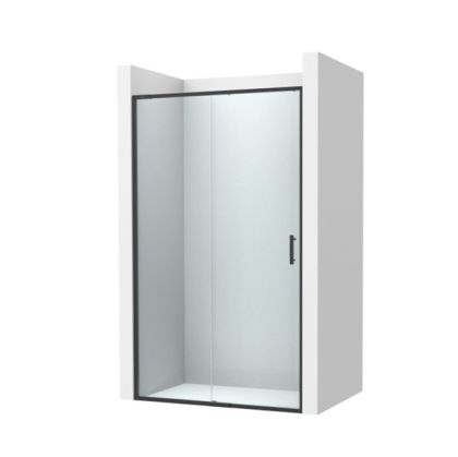 Roca Victoria Plus L2-E Параван за душ 180см Черен Мат