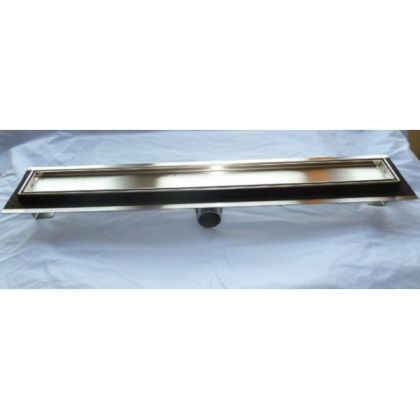 Inox Style RECTANGLES  Линеен сифон 1085mm Правоъгълници с фланци