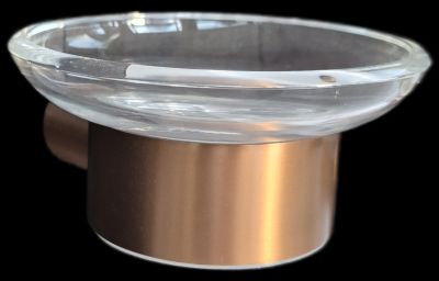 LOTUS сапунерка за баня РОЗОВО ЗЛАТО МАТ