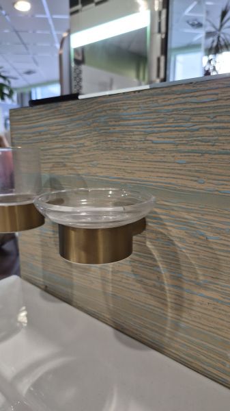 LOTUS сапунерка за баня ЗЛАТО МАТ