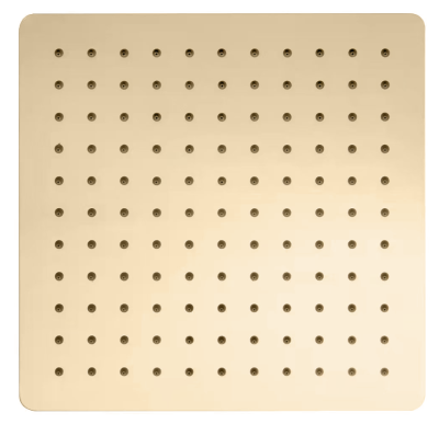 LOTUS ROUND Душ колона с чучур, пита и подвишен душ - Злато Мат