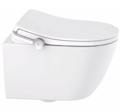 ONA In-Wash стенна тоалетна с електронно биде и капак с плавно падане с подгряване