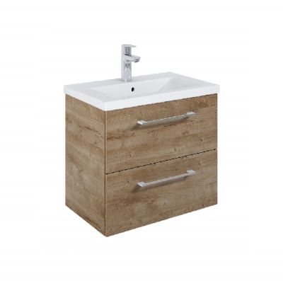 Roca ROMA COMPACT 615мм мебел за баня с умивалник Дъп с две чекмеджета 