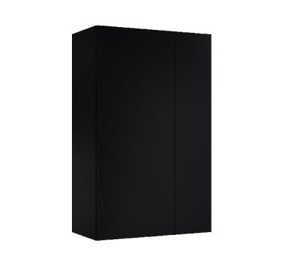 ROCA EXTRA Колона за баня с две вратичка 60см Черен Мат 