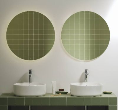 ROCA LUNA Огледало за баня с диаметър 55 см