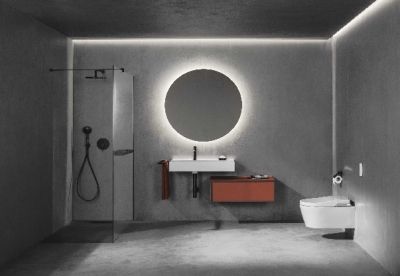 ROCA LUNA огледало с амбиентно LED осветление за баня Кръгло  100 см