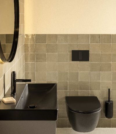 ROCA LUNA Кръгло огледало с амбиентно LED с рамка за баня  80 см