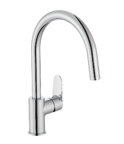 ROCA VICTORIA PLUS Смесител за кухня със странична ръкохватка хром 