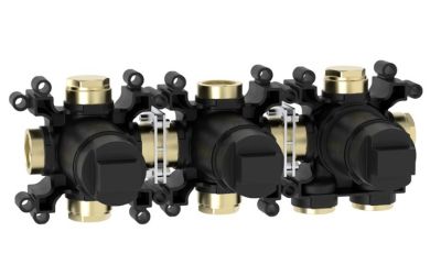 ROCA T-MULTI Вградено тяло за термостатичен смесител за душ с два изхода